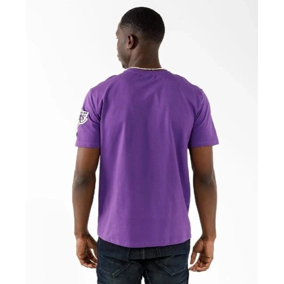 Size Small- MENS PRO STANDARD LOS ANGELES LAKERS STACKED LOGO TEE - Picture 2 of 2